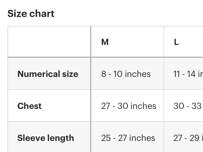 Image showing table with default alternating row background colors